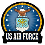 "Air Force" Vintage Metal Sign